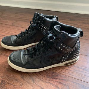 John Varvatos WEAPON Converse X Leather Studded